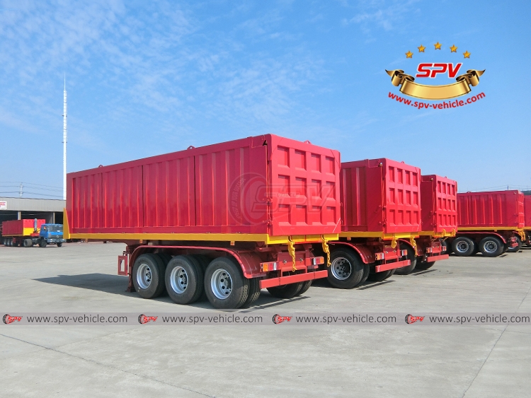 3 alxes Tipping Semi-trailer - LB 3 alxes Tipping Semi-trailer - LB